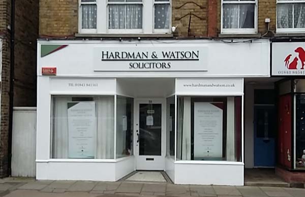 No 38 Hardman and Watson Solicitors 2022